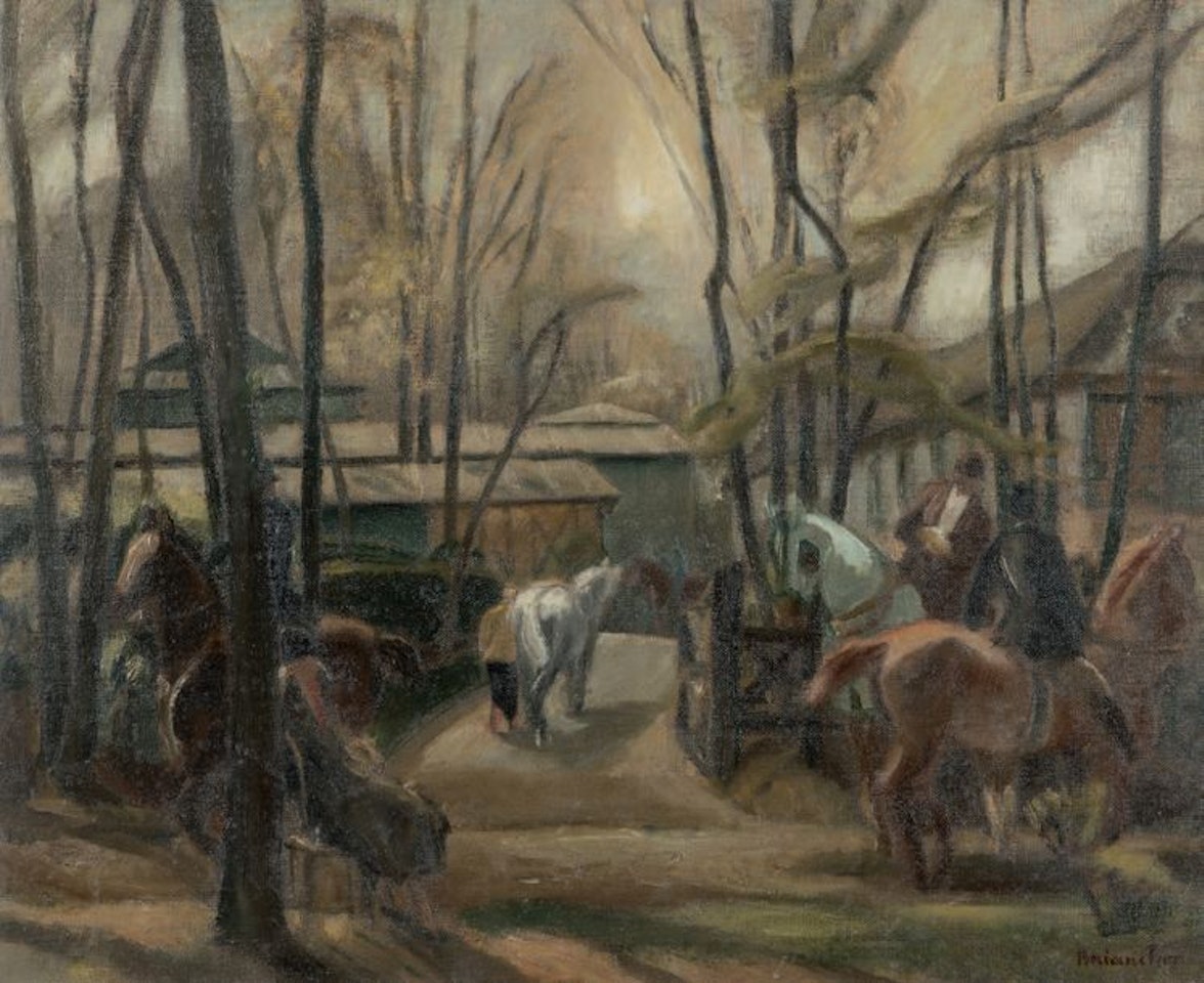 The equestrian center by Maurice Brianchon