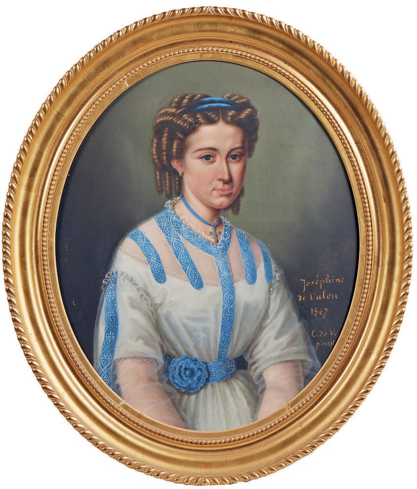 Portrait of Josephine de Valon by French School