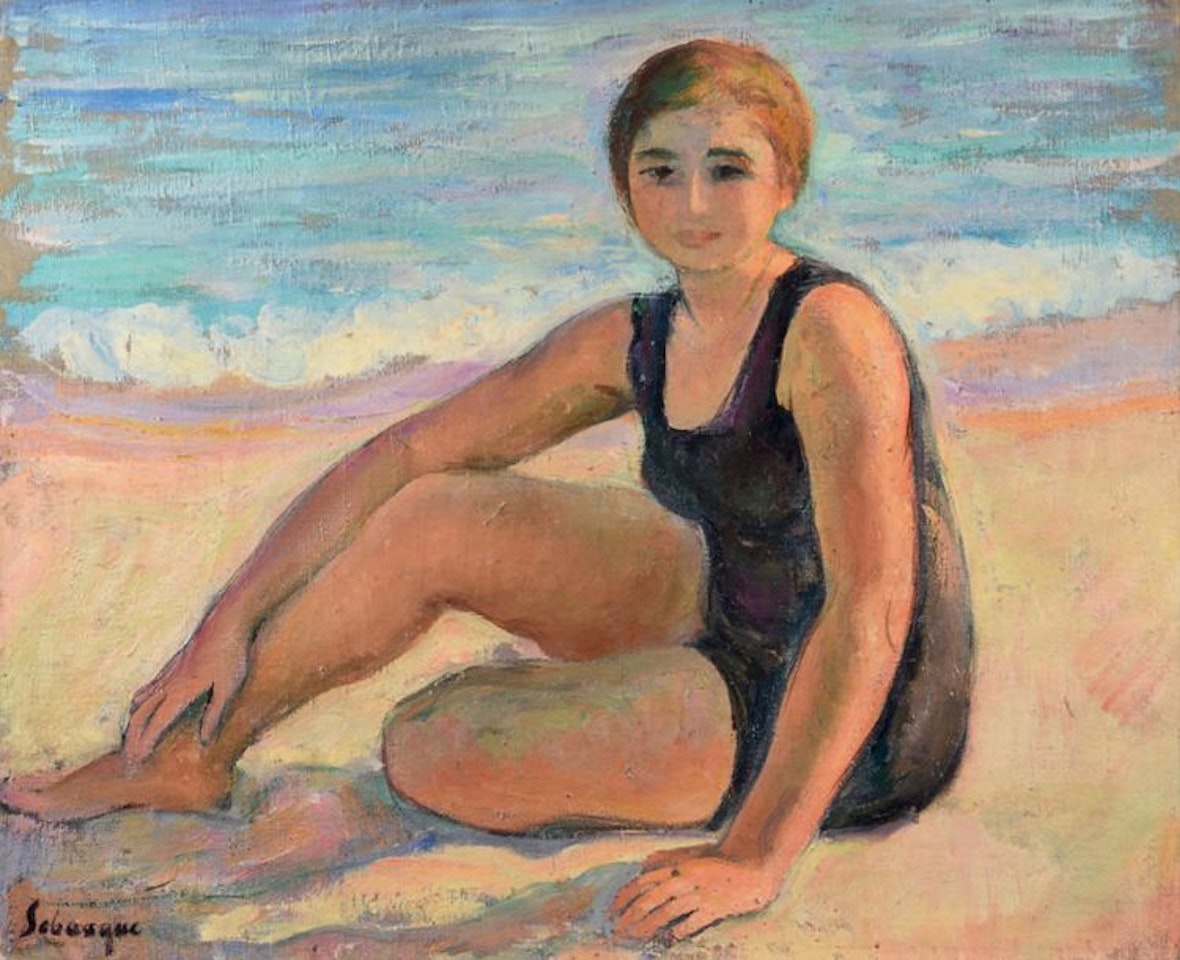 Le maillot noir by Henri Lebasque