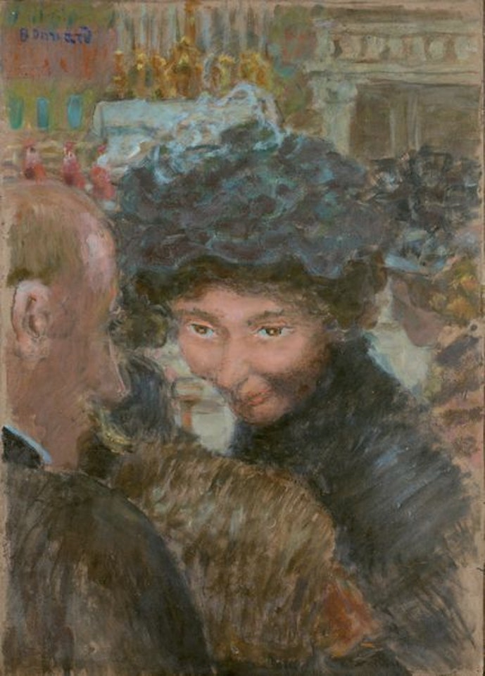 Rue à Paris by Pierre Bonnard