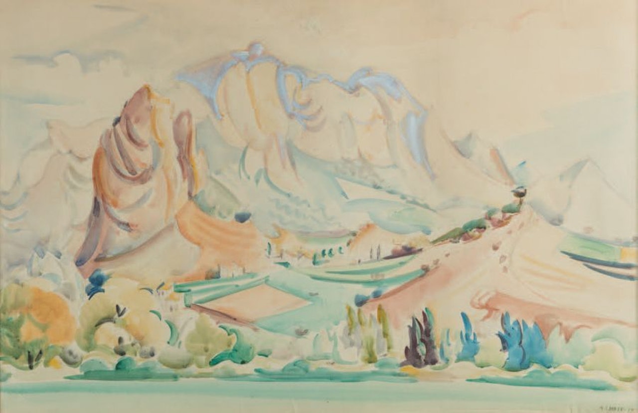 Paysage de Mirmande by André Lhote