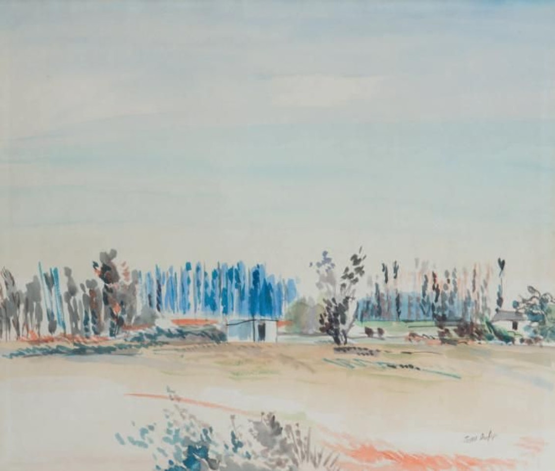Preully sur Claise by Jean Dufy