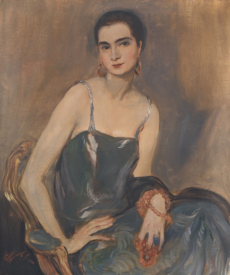 Portrait of a Woman by Jean Gabriel Domergue