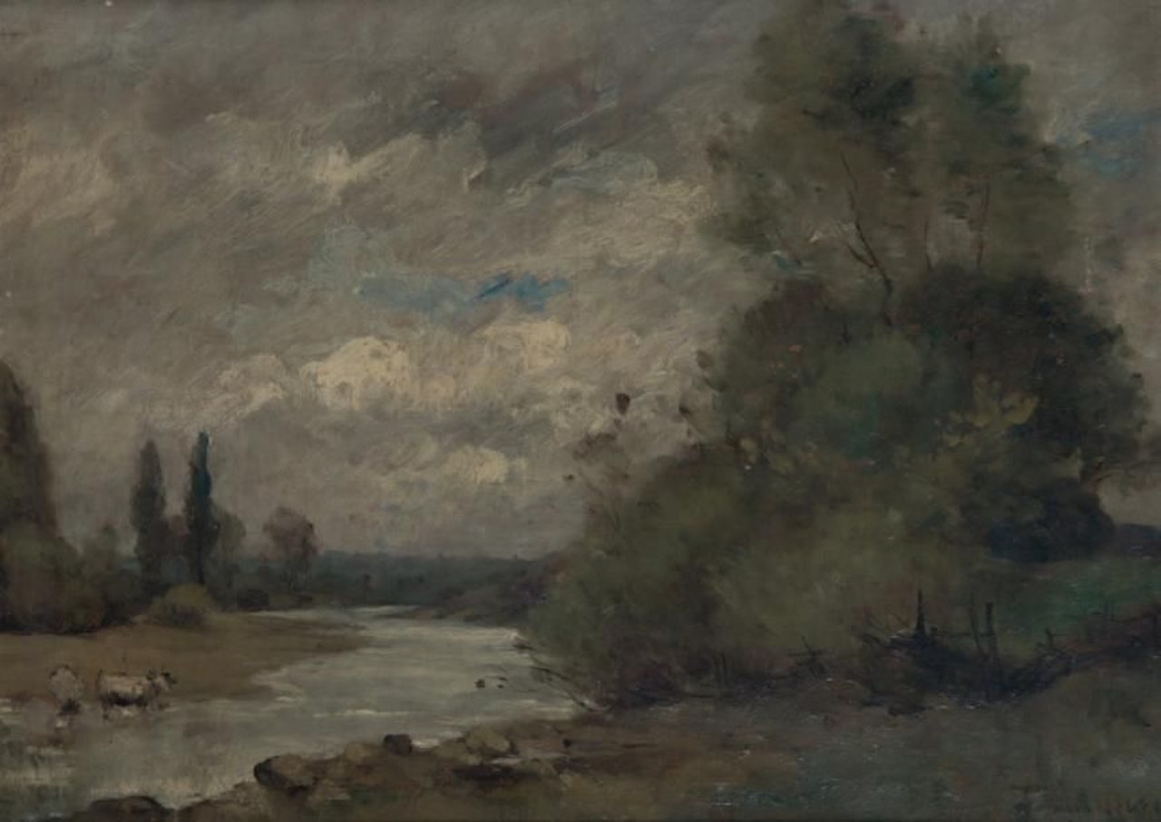 Bord du Cher by Paul Désiré Trouillebert