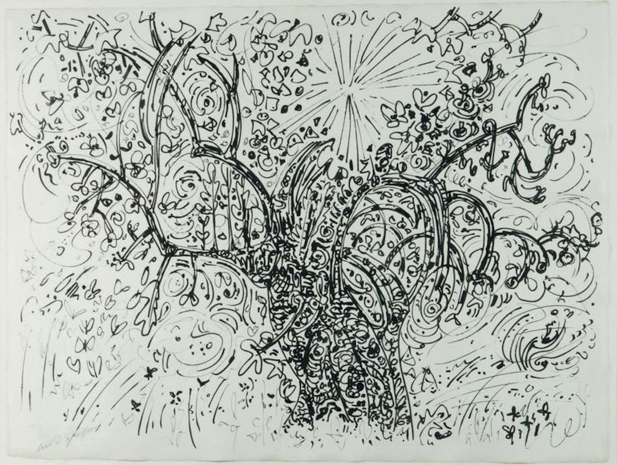 The old apple tree by André Masson