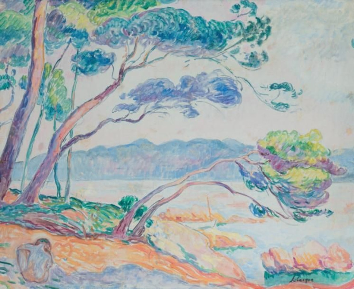 Bather by the sea by Henri Lebasque