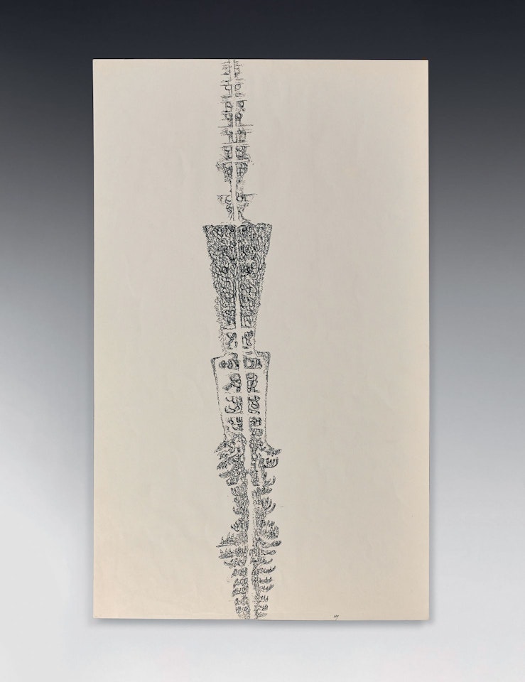 Mescaline drawing by Henri Michaux