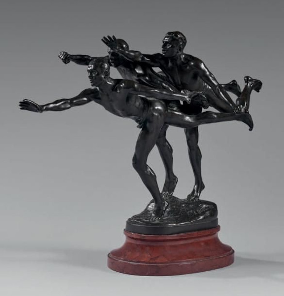 “Au but” by Alfred Boucher