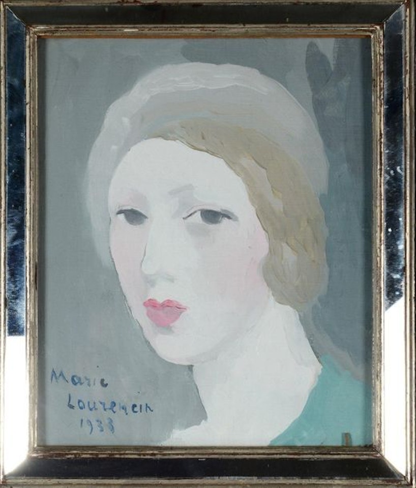 Portrait of Madame Lintilhac-Dreyfus by Marie Laurencin