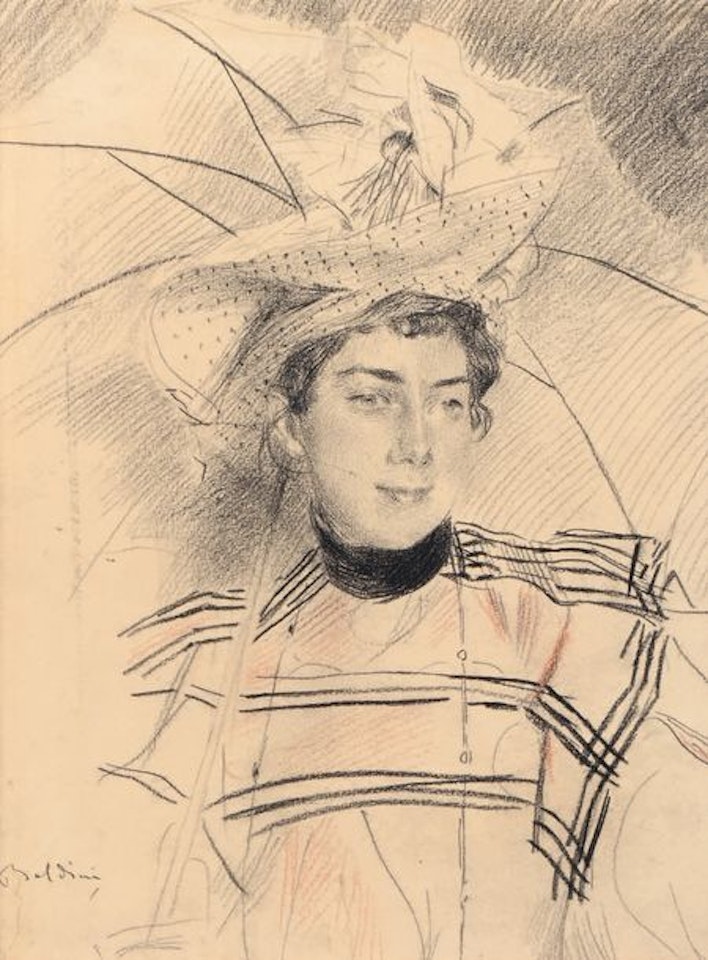 Portrait of Marie de Rohan-Chabot, Princess Murat by Giovanni Boldini