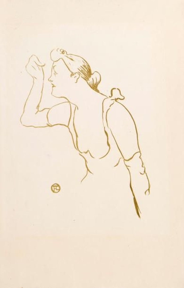 Paula Brebion by Henri de Toulouse-Lautrec