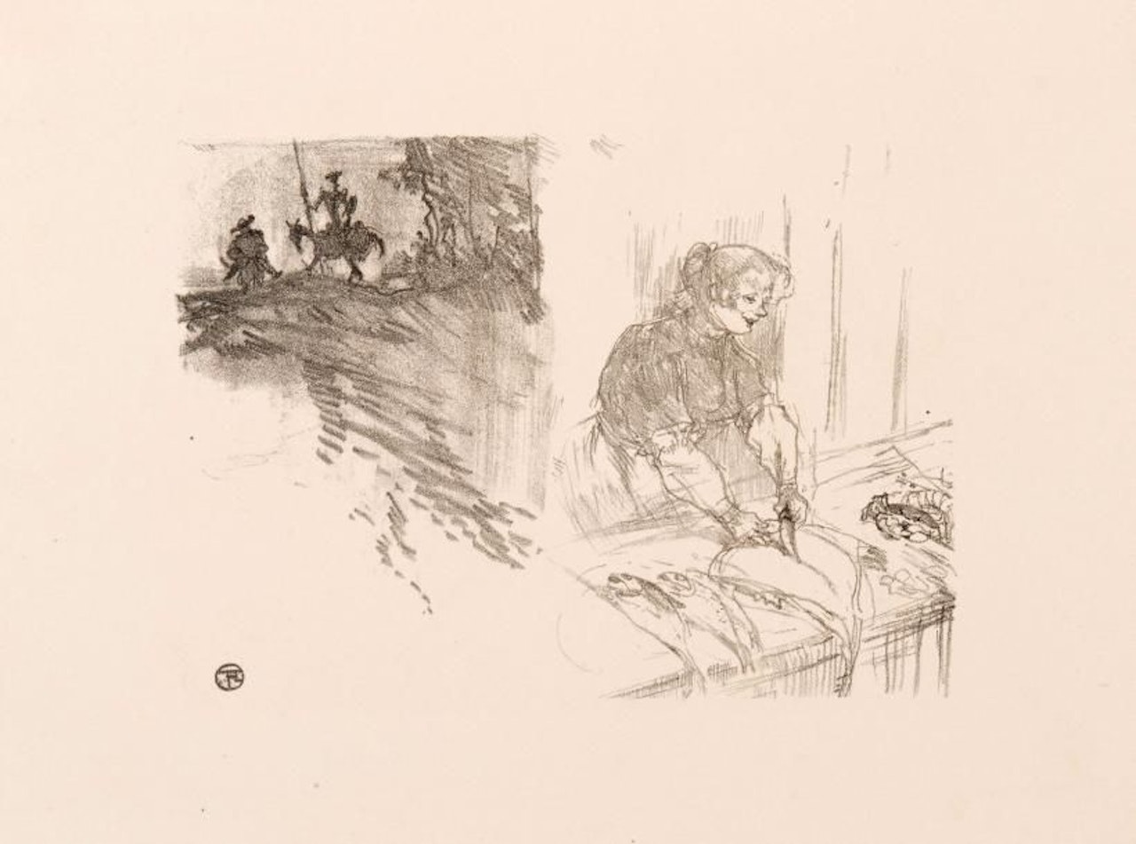 Cover for Courtes Joies by Henri de Toulouse-Lautrec