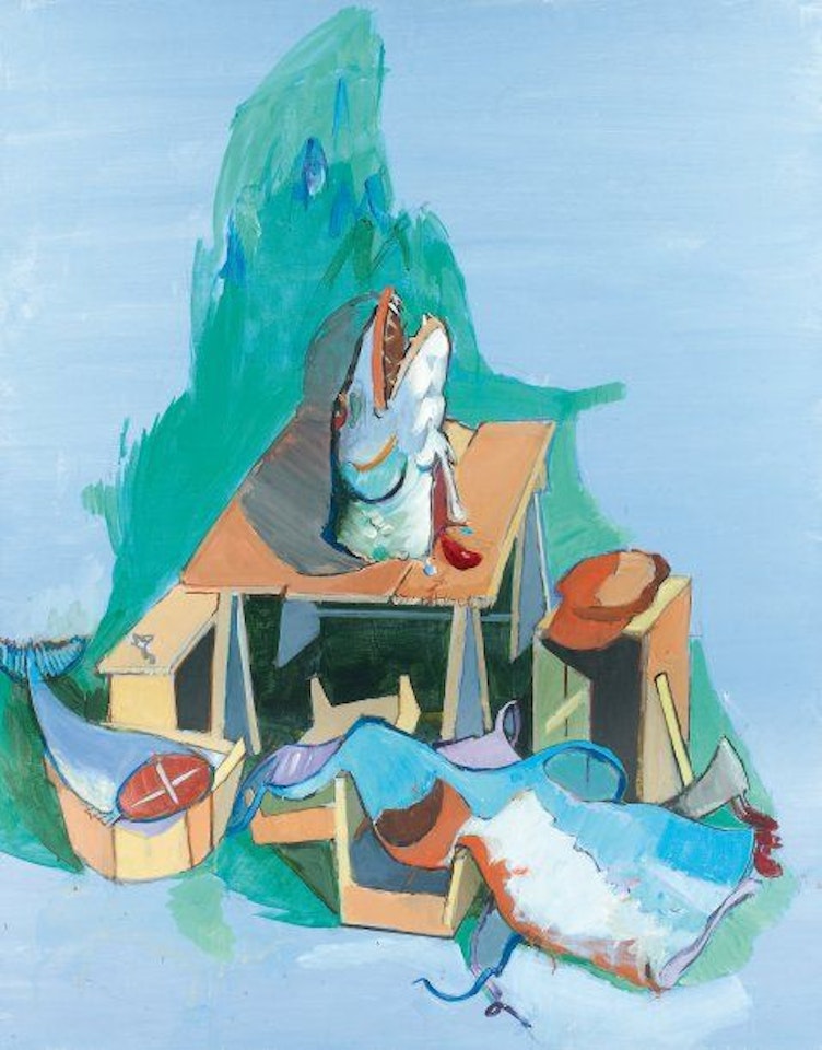 Holocaust at the Market by Jean Hélion