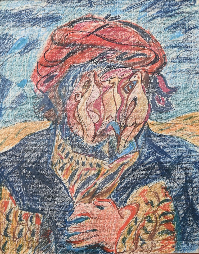 Untitled (portrait) by André Masson