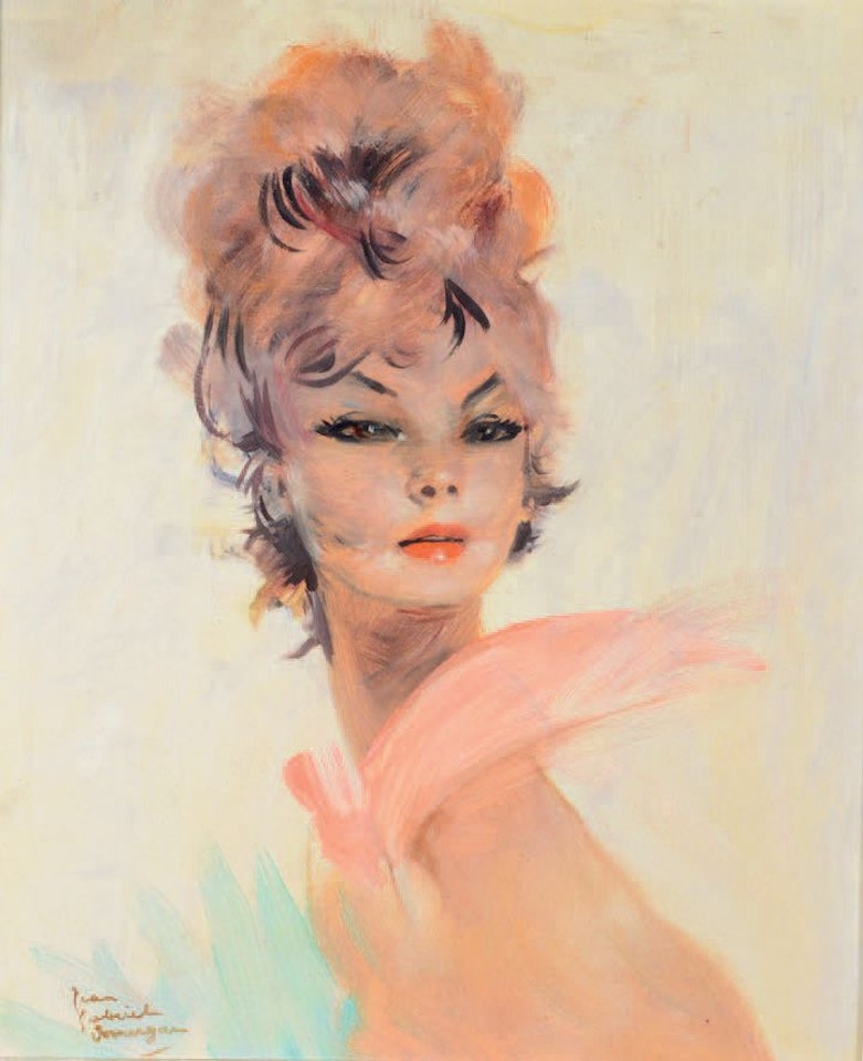 Josiane by Jean Gabriel Domergue