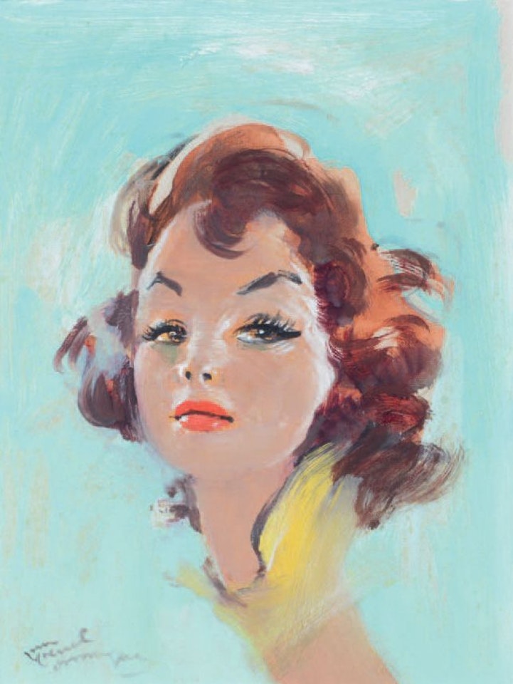 Danièle by Jean Gabriel Domergue