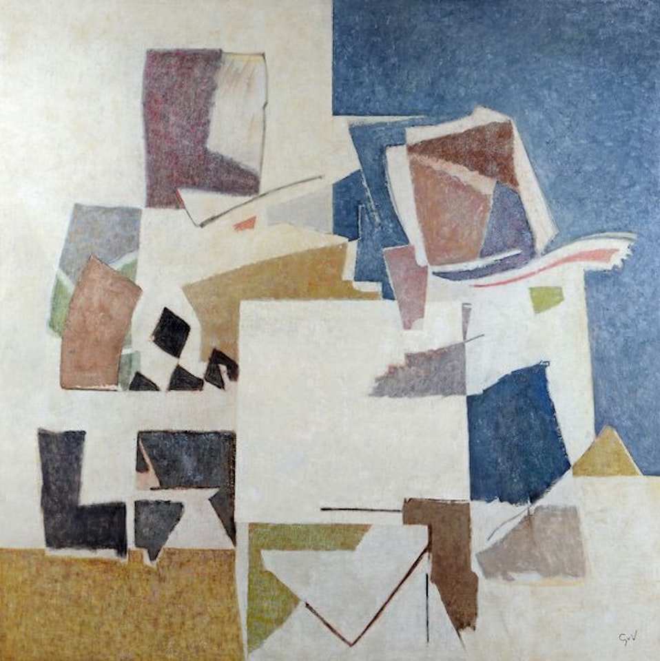 Lot 389; Composition by Geer van Velde