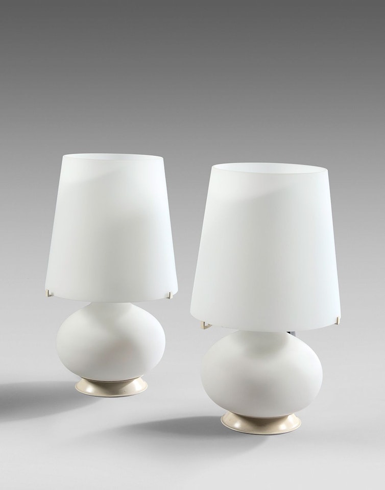 Pair of small lamps model "1853/0" by Max Ingrand