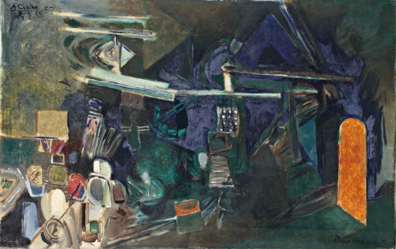 Visit to the monument by Avigdor Arikha