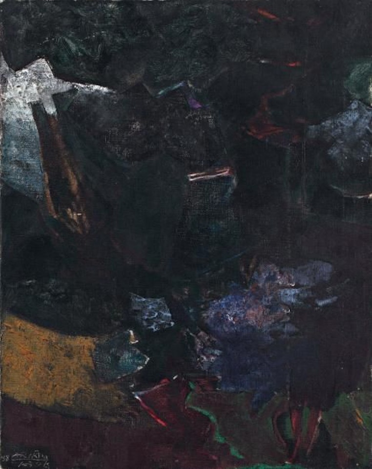 Abstract composition by Avigdor Arikha