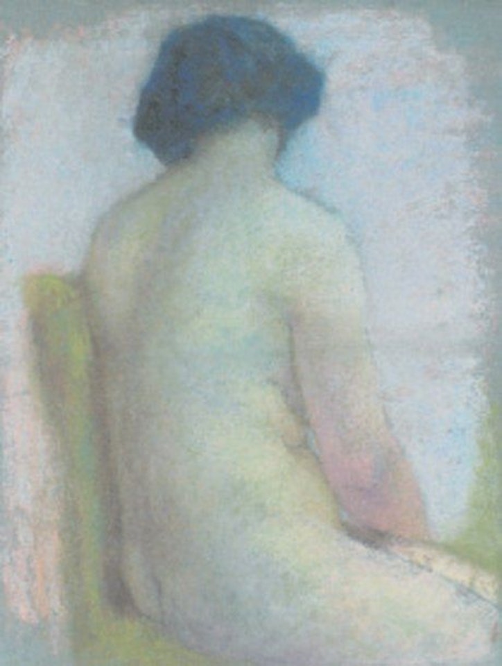 NU DE DOS by Lucien Lévy-Dhurmer