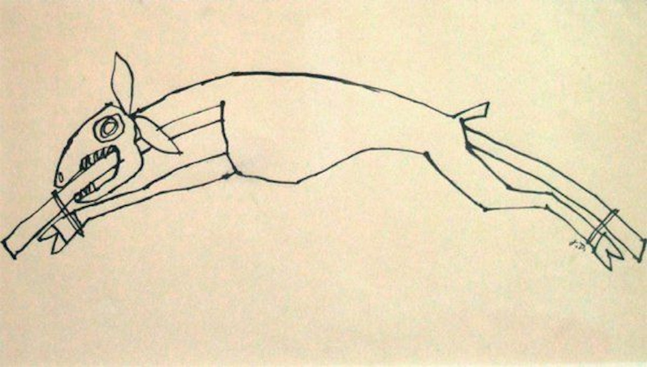“MECHOUI” by Jean Dubuffet