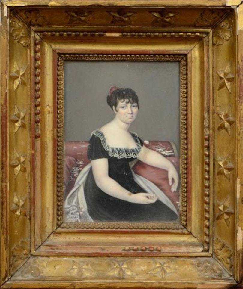 PORTRAIT OF MARIE ECHMANN D"AMARZIT DE SALUGET by French School