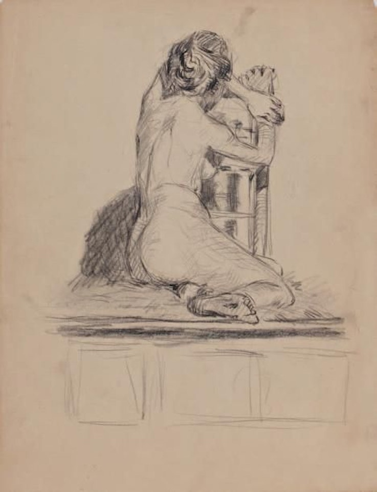 Female nude from behind by Francis Picabia
