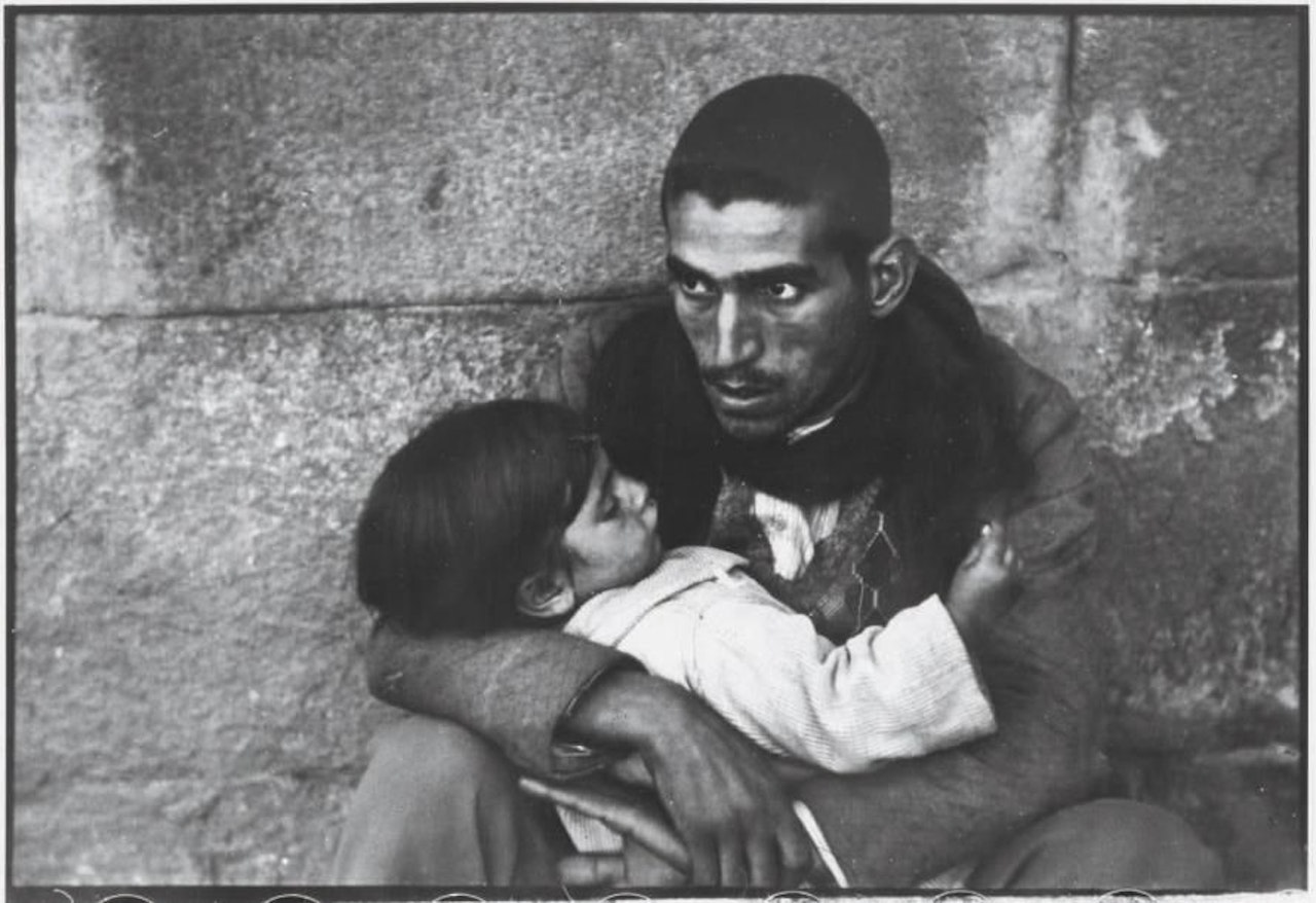 Unemployed, Madrid, Spain by Henri Cartier-Bresson