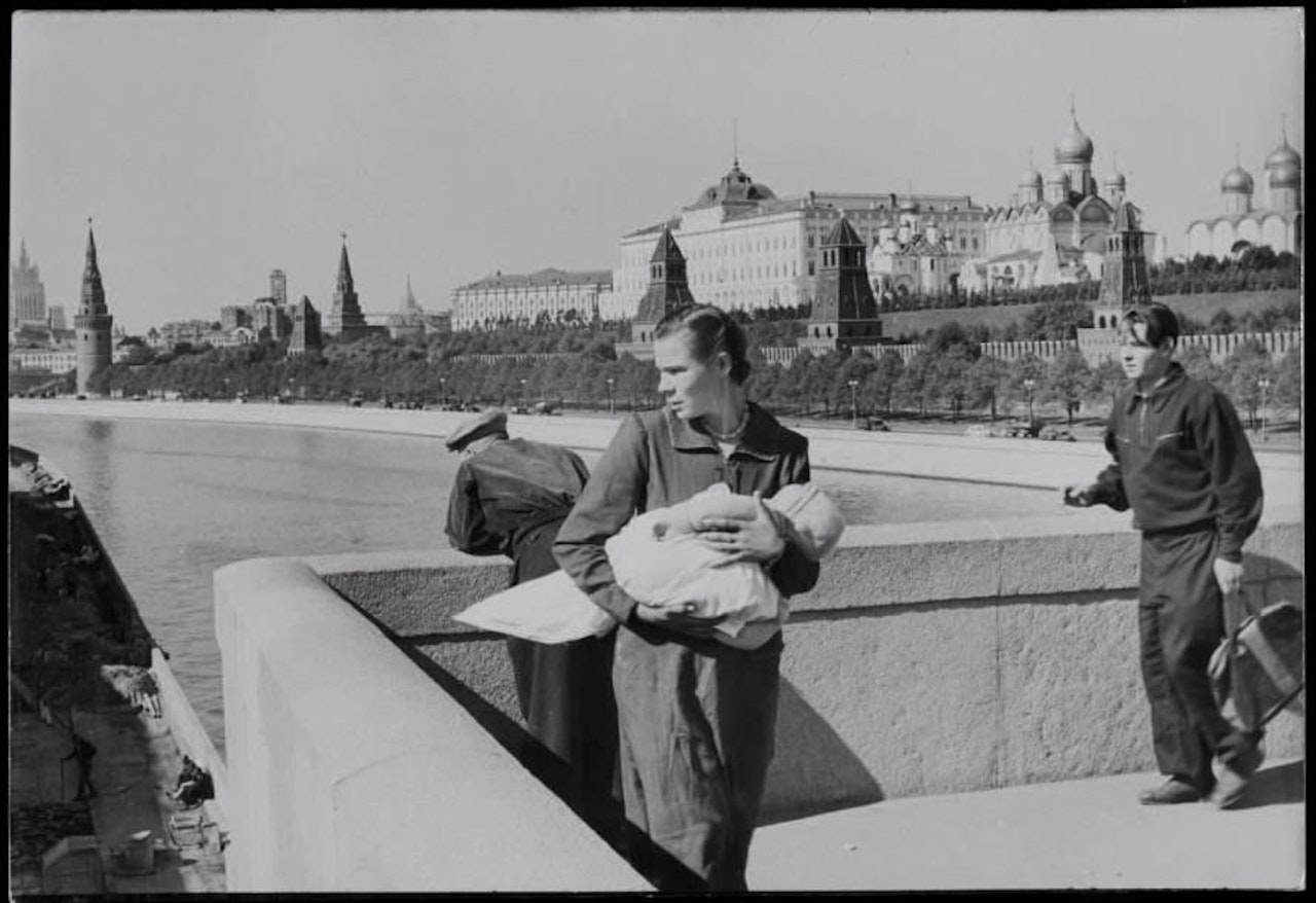 View of the Kremlin, Moscow, Russia by Henri Cartier-Bresson