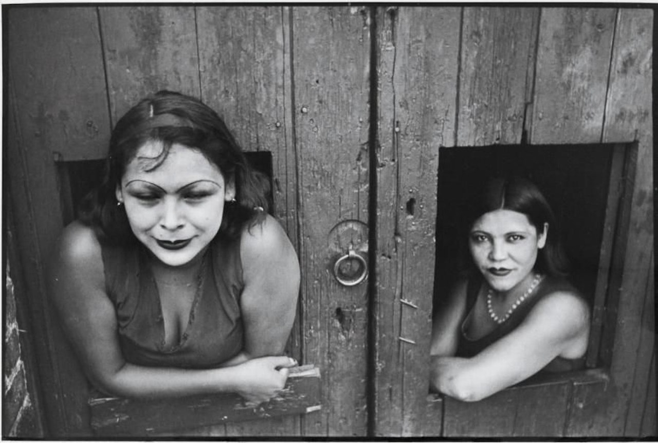 Calle Cuauhtemoctzin, Mexico by Henri Cartier-Bresson