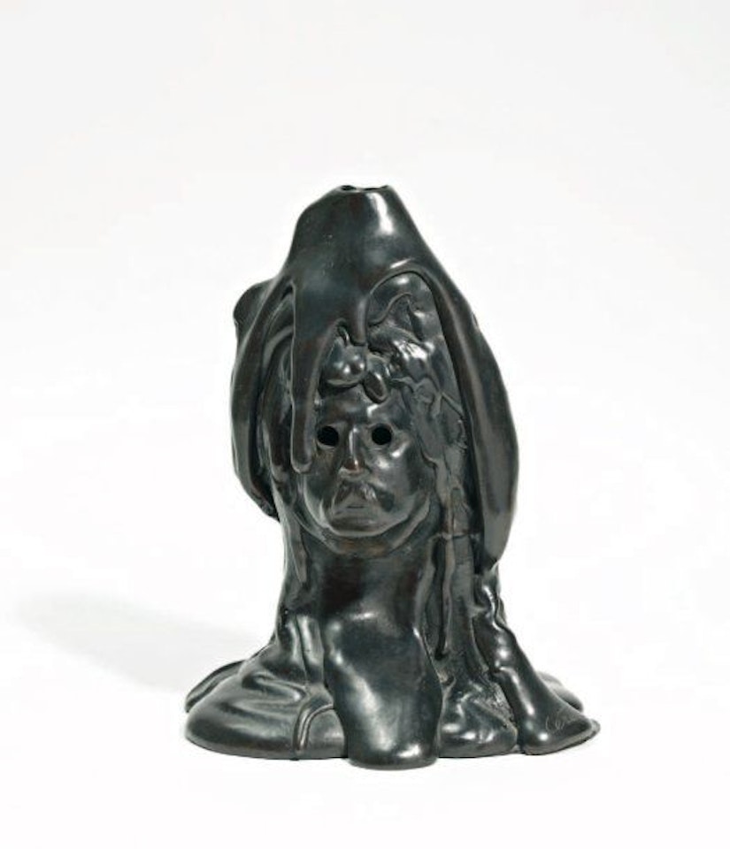 Self-portrait with candlestick by César