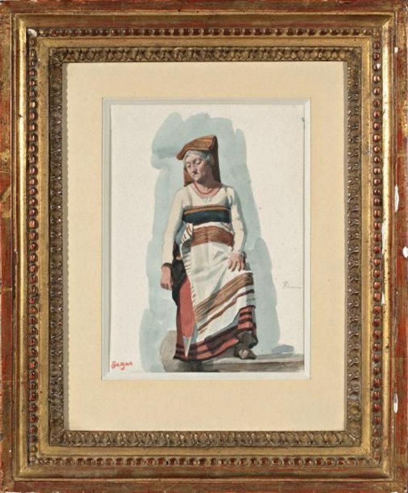 “Italian” by Edgar Degas