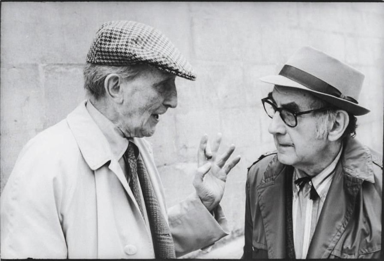 Marcel Duchamp and Man Ray, Paris by Henri Cartier-Bresson