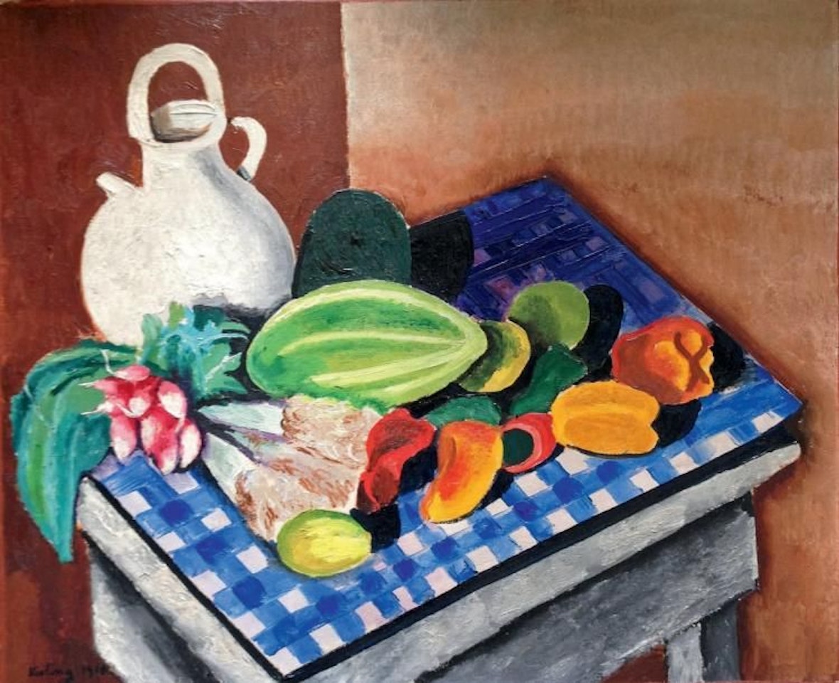 Still life by Moïse Kisling