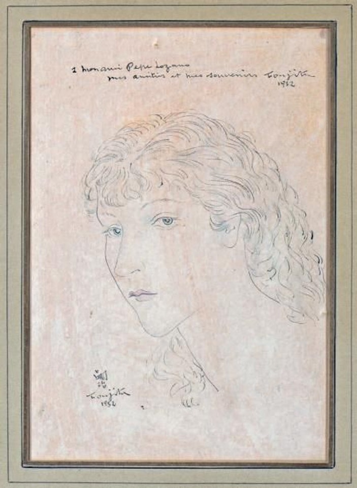 Portrait of Madeleine by Leonard Tsuguharu Foujita