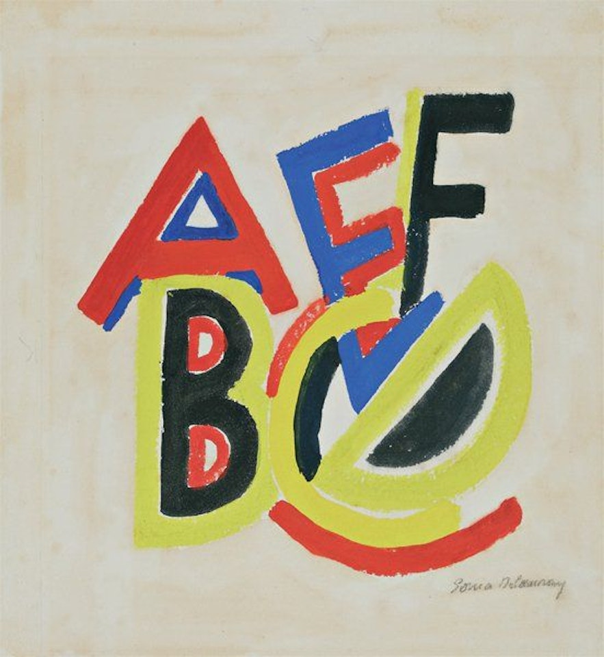 Abécédaire by Sonia Delaunay