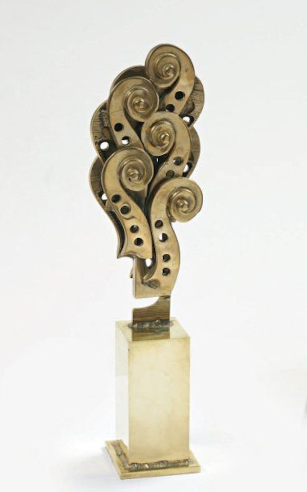 Violin stick trophy by Arman