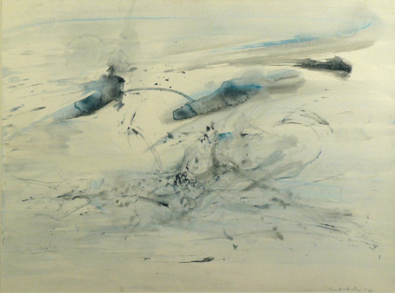 COMPOSITION by Zao Wou-Ki