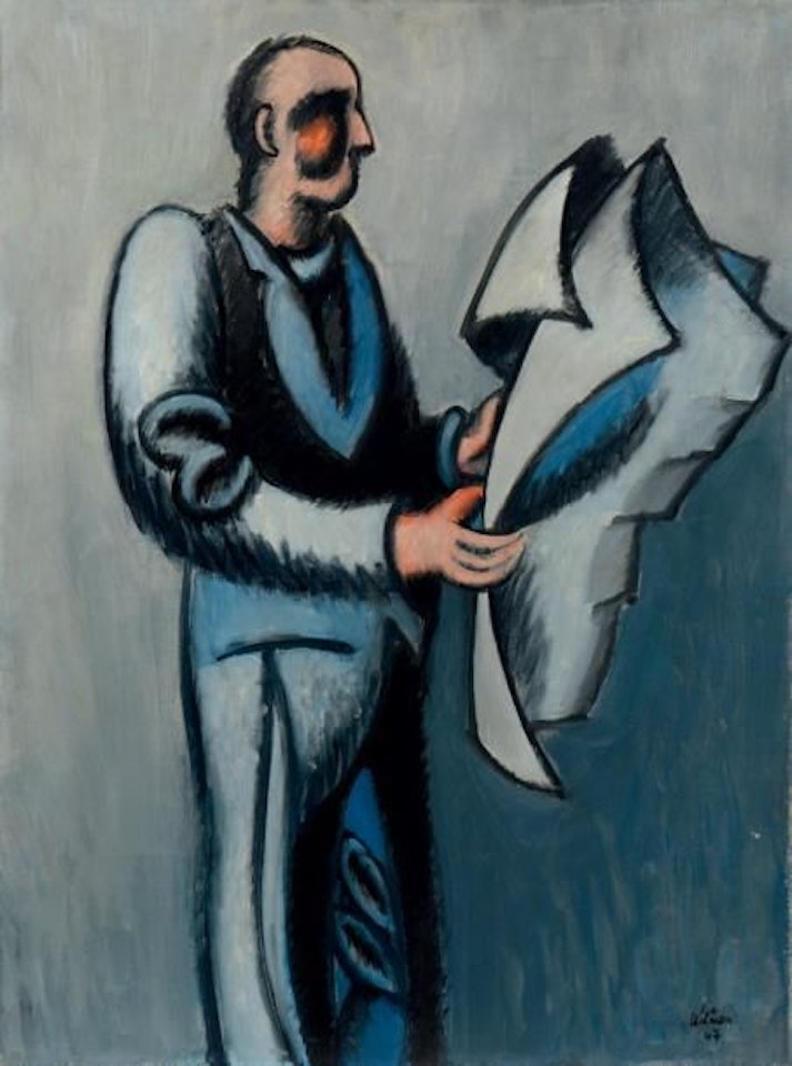 The daily worker by Jean Hélion
