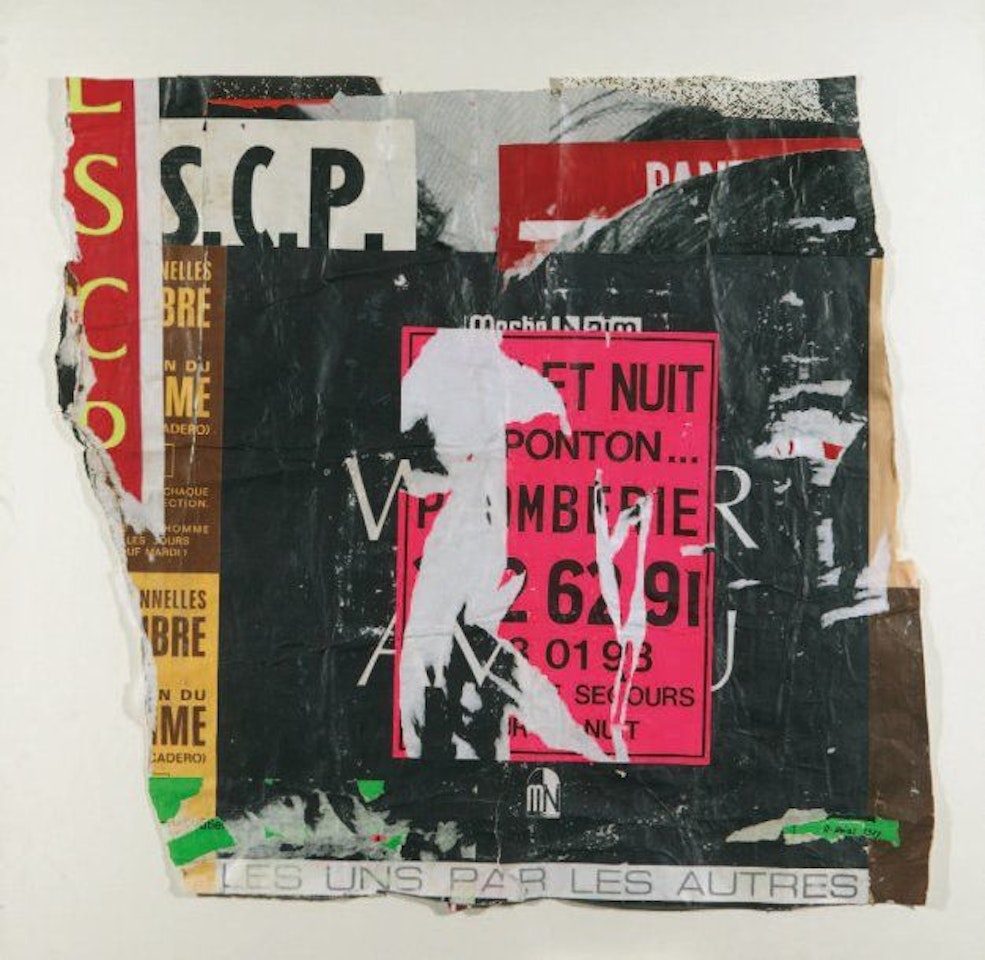 Les Uns par les autres by Raymond Hains