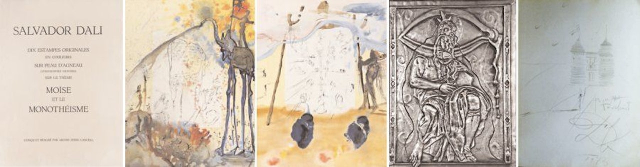 SIGMUND FREUD; MOSES OR MONOTHEISM, DIRECTED BY ARIANE LANCEL, Art et Valeur by Salvador Dali