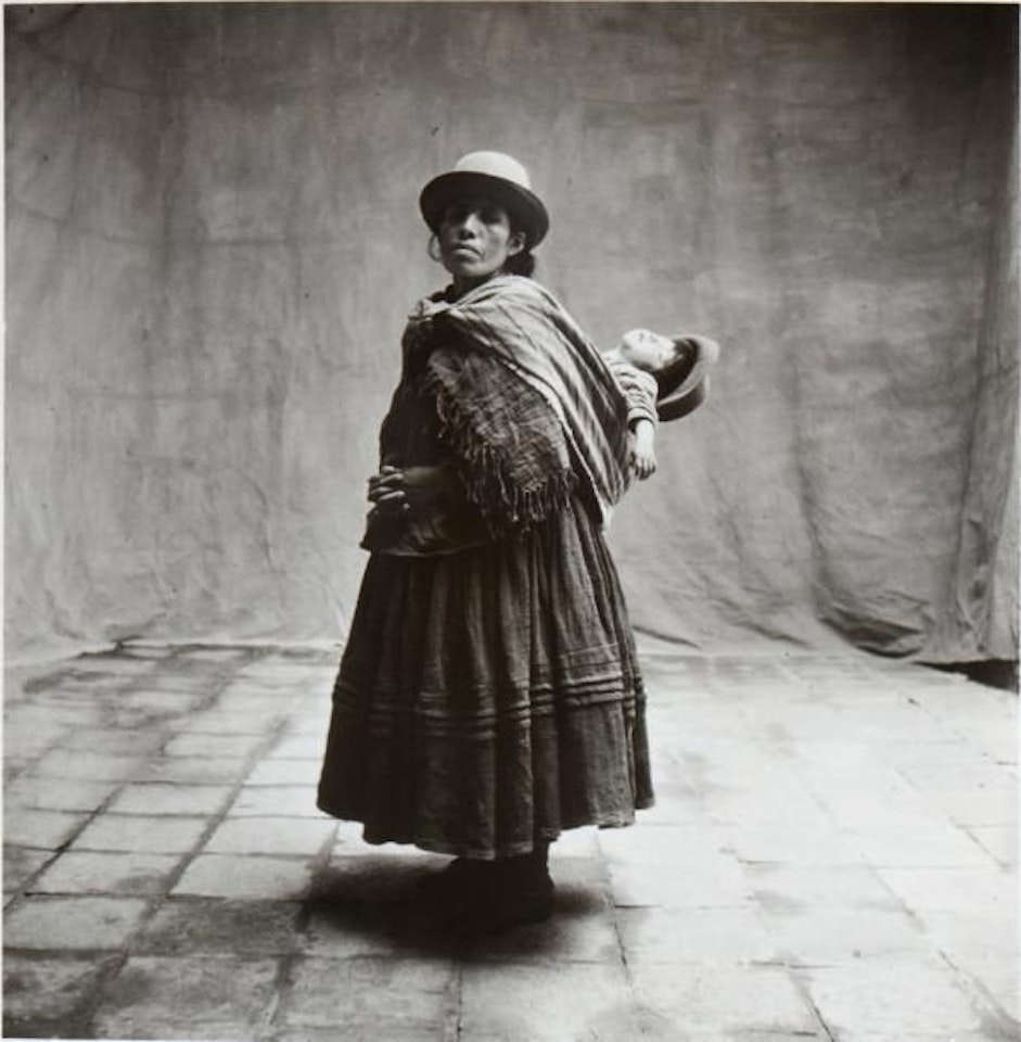 Christmas at Cuzco, "Mother and sleeping child" by Irving Penn