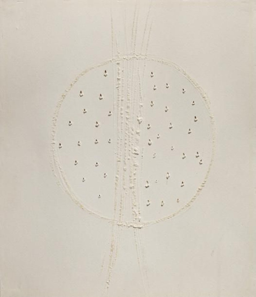 Concetto spaziale by Lucio Fontana