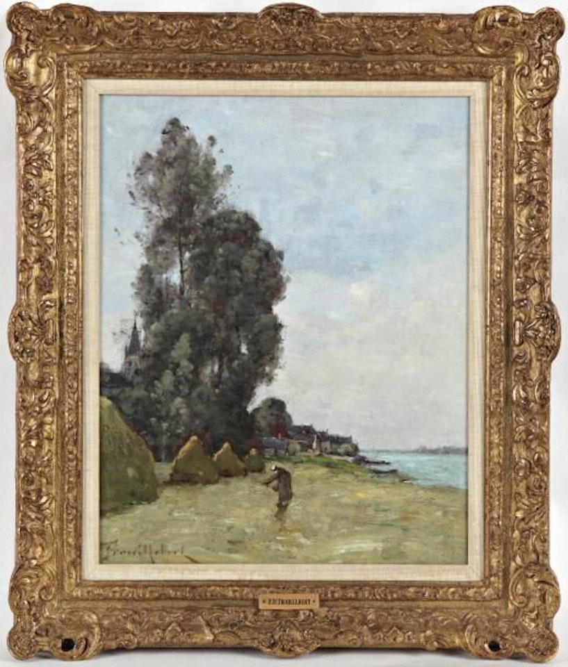 Haying near Candes by Paul Désiré Trouillebert