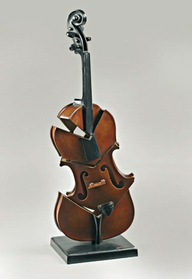 Violin coupe II, Homage to Picasso by Arman