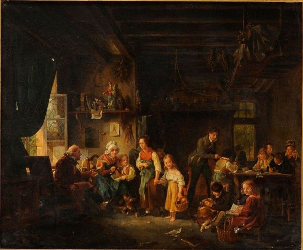 The education of children by French School
