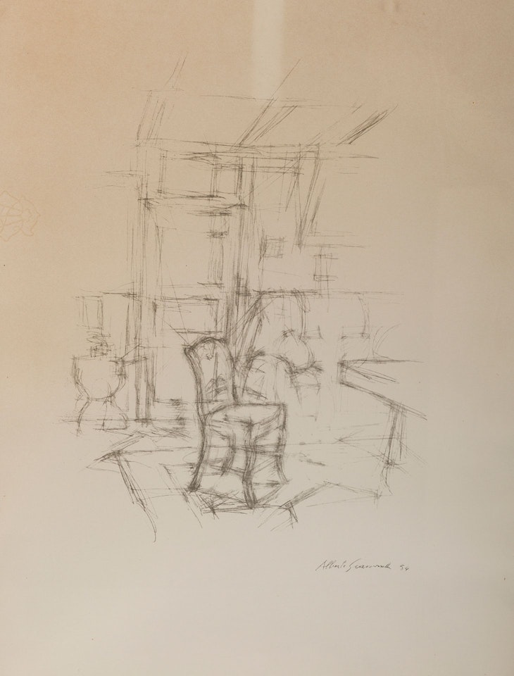 Composition by Alberto Giacometti