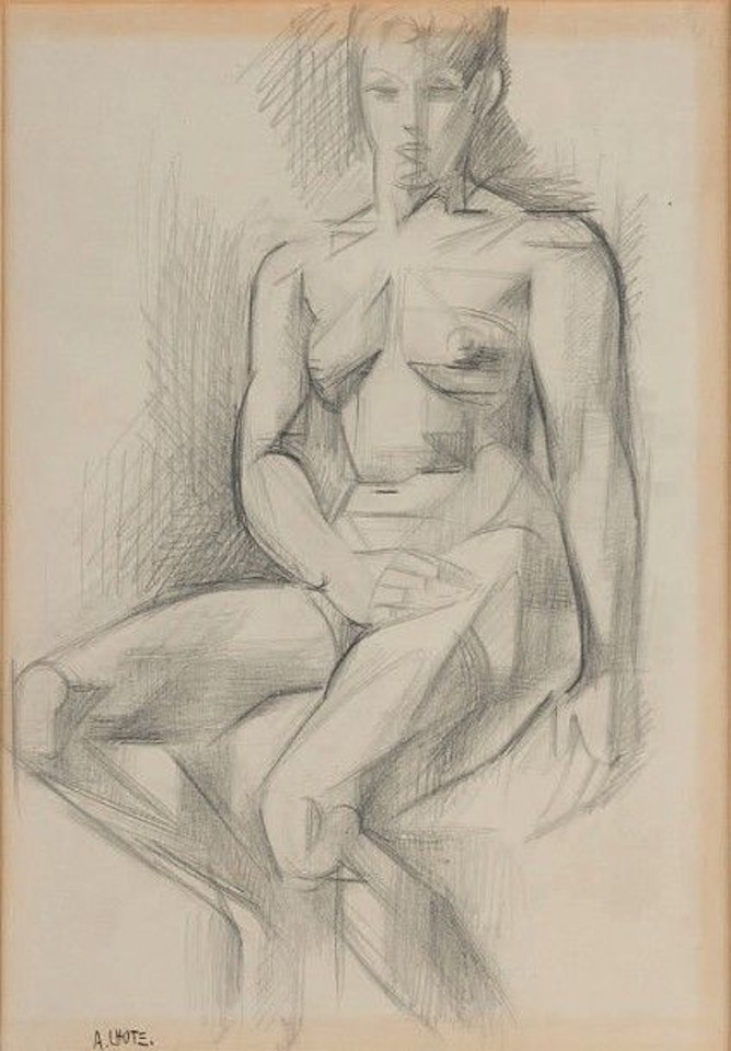 Cubist nude by André Lhote