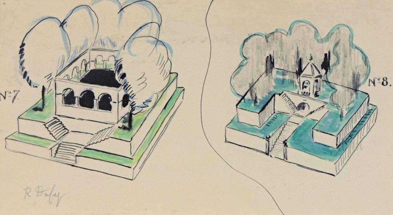 Garden project for Artigas by Raoul Dufy